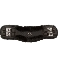 FENGUR Sangle pour islandais en véritable fourrure d'agneau Spök noir/noir Outlet