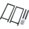 KERBL Set de fixation murale pour boîte à fourrage 450 728