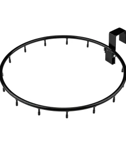SHOWMASTER Support pliable pour remplir le filet à foin noir Sale