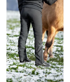 FENGUR Sur-pantalon d'équitation d'hiver grip Elgur noir New