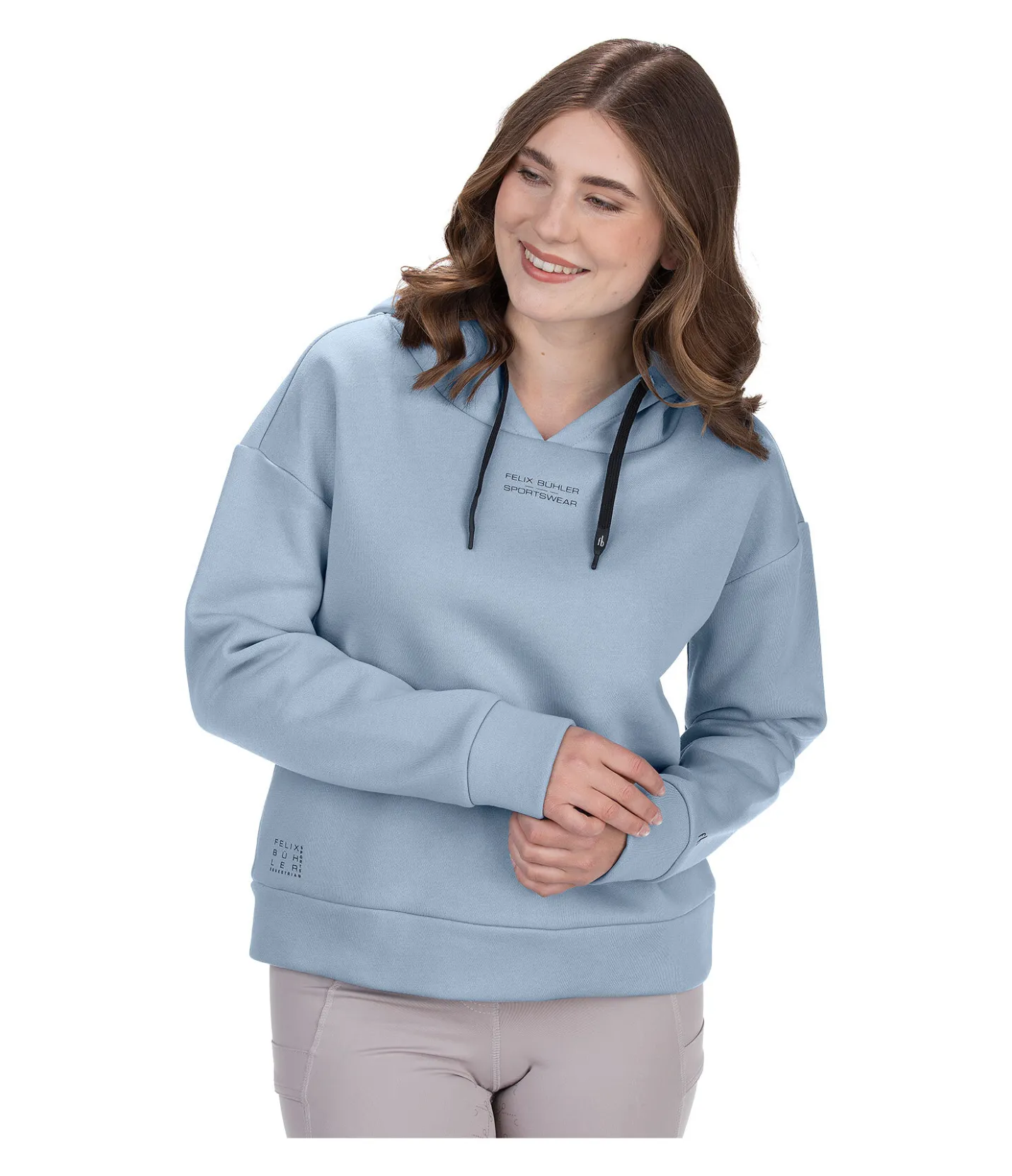 Felix Bühler Sweat à capuche Caja gris brumeux Online