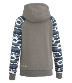 STONEDEEK Sweat à capuche Ikat Saphir foncé  Clearance