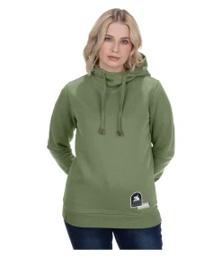 STONEDEEK Sweat à capuche Jolene olive clair Hot