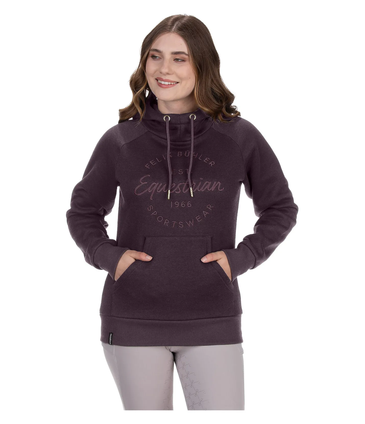 Felix Bühler Sweat à capuche Lilli II acajou Clearance