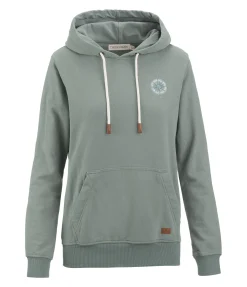 TWIN OAKS Sweat à capuche Vinson matcha foncé Discount