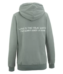 TWIN OAKS Sweat à capuche Vinson matcha foncé Discount