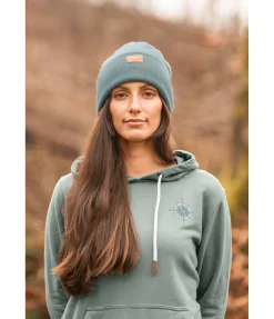TWIN OAKS Sweat à capuche Vinson matcha foncé Discount