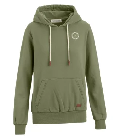 TWIN OAKS Sweat à capuche Vinson vert kaki