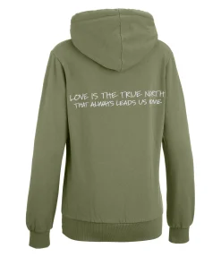 TWIN OAKS Sweat à capuche Vinson vert kaki