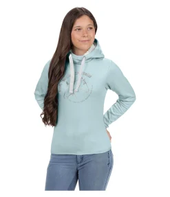 Felix Bühler Sweat à capuche en stretch Performance enfant vert glacier Sale