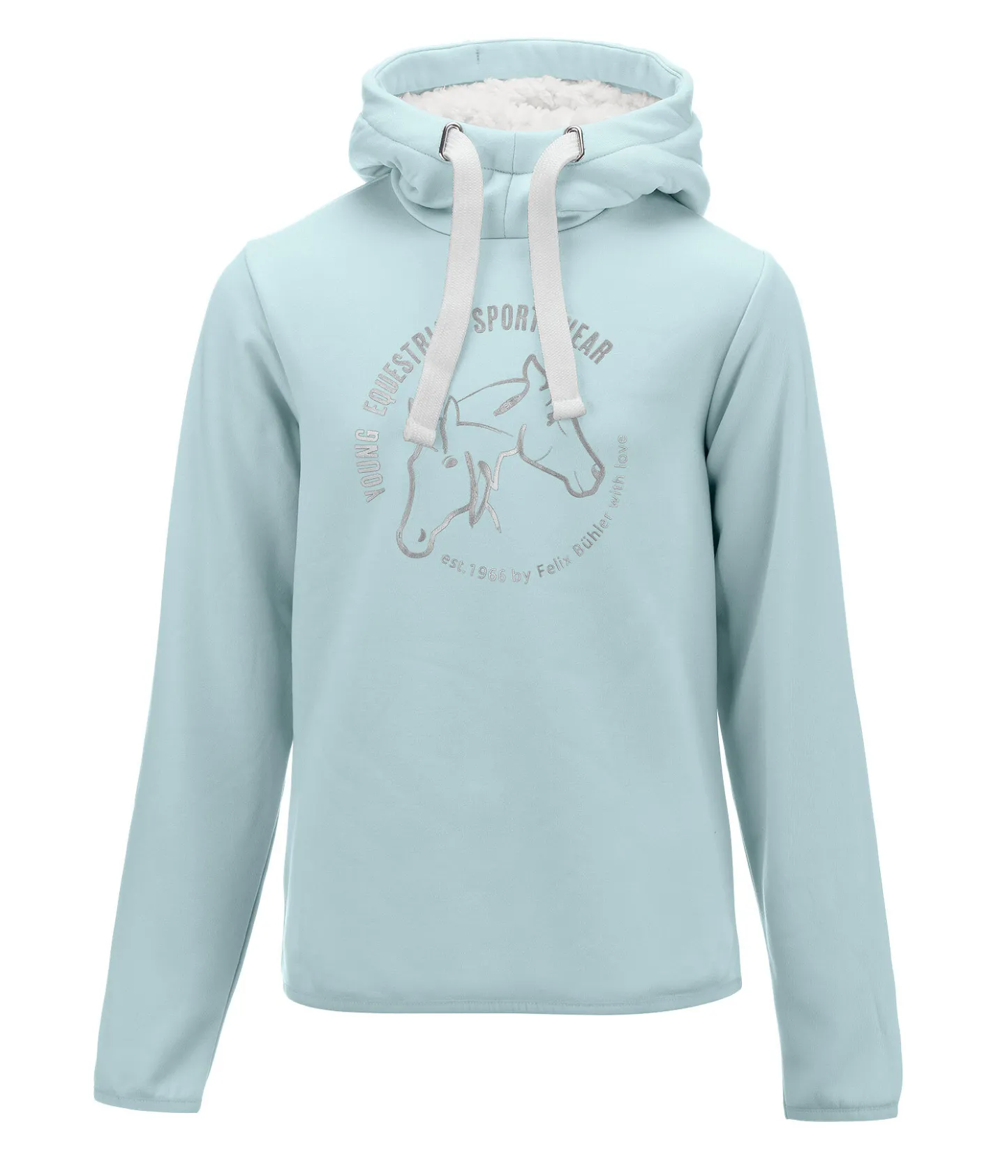 Felix Bühler Sweat à capuche en stretch Performance enfant vert glacier Sale