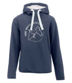 Felix Bühler Sweat à capuche en stretch Performance enfant ciel nuageux Online