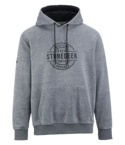 STONEDEEK Sweat à capuche homme Tom carbone Discount
