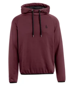Felix Bühler Sweat à capuche Performance stretch homme Macon acajou Outlet
