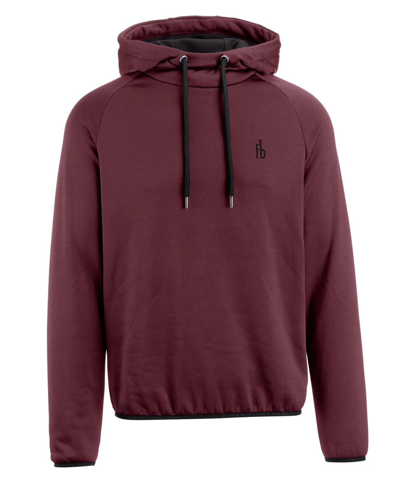 Felix Bühler Sweat à capuche Performance stretch homme Macon acajou Outlet