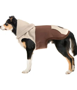 sugar dog Sweat à capuche Sherpa pour chien Sawyer crème caramel Sale