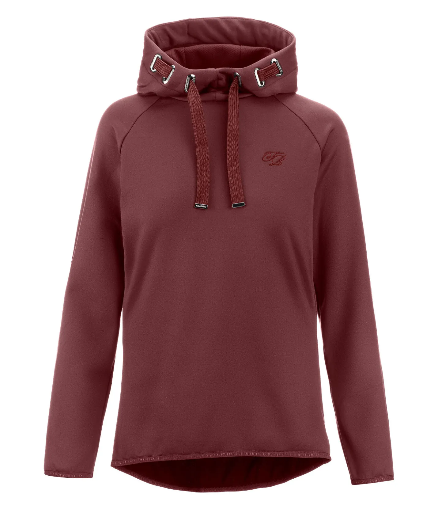 Felix Bühler Sweat à capuche stretch Performance Jill merlot Hot