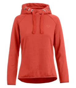 Felix Bühler Sweat à capuche stretch Performance Lola gingembre orange Discount