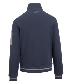 STONEDEEK Sweat à col zippé homme Zach Saphir foncé  Clearance