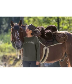 TWIN OAKS Sweat Get Lost Club II vert mousse Online