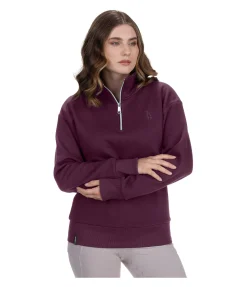Felix Bühler Sweat Liv noir-violet Clearance