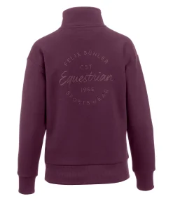 Felix Bühler Sweat Liv noir-violet Clearance