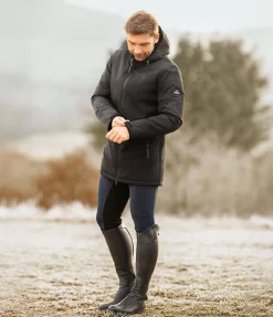 Felix Bühler Sweat avec col zippé homme Portland noir Outlet