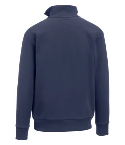 Felix Bühler Sweat avec col zippé homme Portland navy classique Outlet