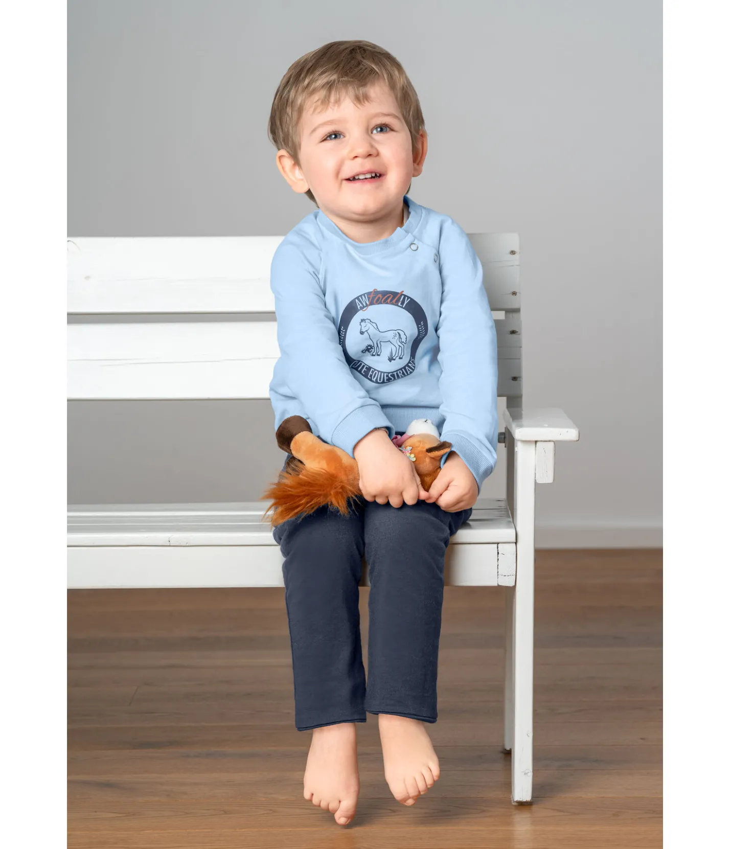 STEEDS Sweat Baby Jona II bleu glacier Outlet
