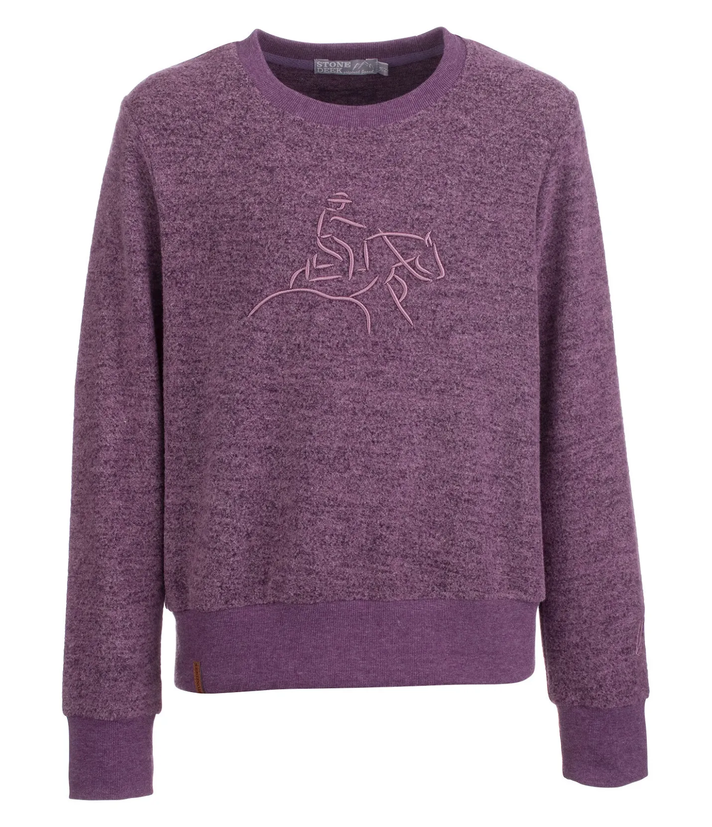 STONEDEEK Sweat en tricot Enfant Ellen châtaigne