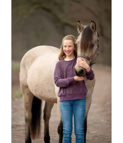 STONEDEEK Sweat en tricot Enfant Ellen châtaigne