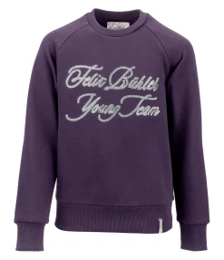 Felix Bühler Sweat enfant Beverly violet foncé Online