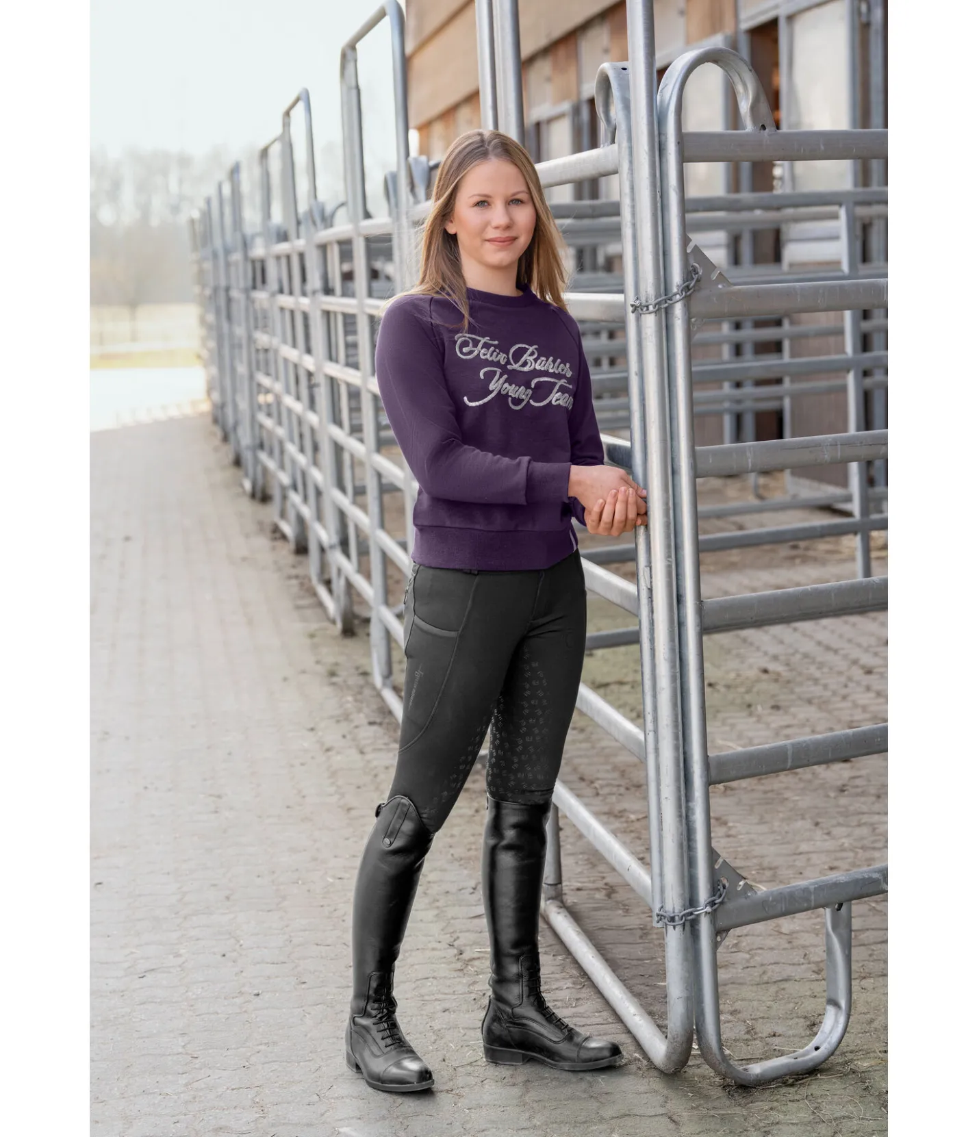 Felix Bühler Sweat enfant Beverly violet foncé Online