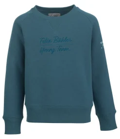 Felix Bühler Sweat Enfant Dina aquamarine New