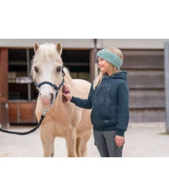 STEEDS Sweat enfant Heidi pétrole