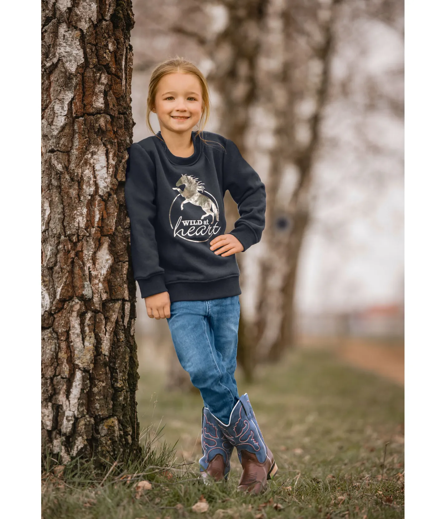 STONEDEEK Sweat enfant Lottie navy foncé New