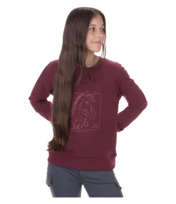 STEEDS Sweat enfant Sora II cassis Hot