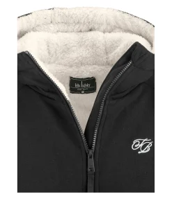 Felix Bühler Sweat zippé à capuche en polaire Teddy Kaja noir Best