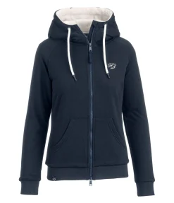 Felix Bühler Sweat zippé à capuche en polaire Teddy Kaja navy Sale