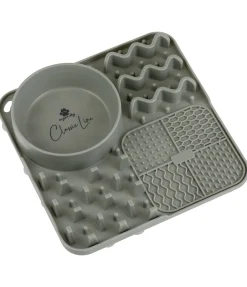 sugar dog Tapis de léchage XXL pour chien Classic Line olive antique Outlet