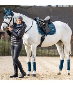 Felix Bühler Tapis de selle Essential bleu océan Sale