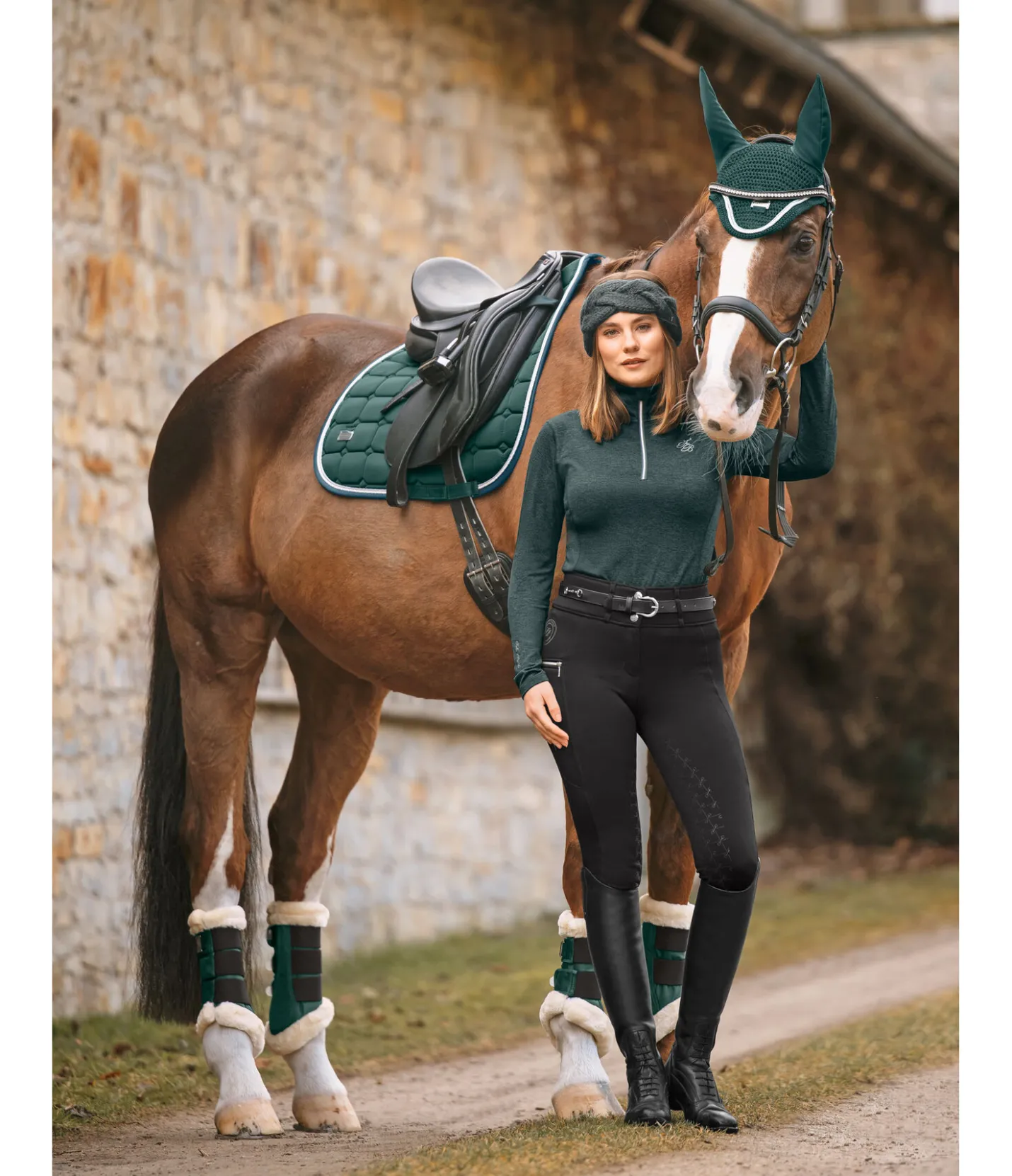 Felix Bühler Tapis de selle Essential vert d´eau Outlet