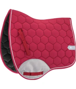 SHOWMASTER Tapis de selle Basic Pro cerise New