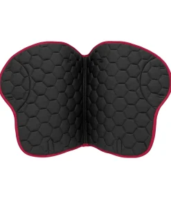 SHOWMASTER Tapis de selle Basic Pro cerise New