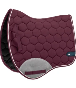 SHOWMASTER Tapis de selle Basic Pro acajou