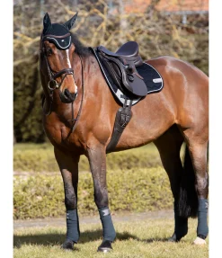 SHOWMASTER Tapis de selle Basic Pro navy Outlet