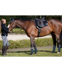 SHOWMASTER Tapis de selle Basic Pro navy Outlet