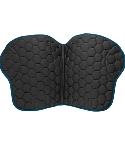 SHOWMASTER Tapis de selle Basic Pro bleu océan New