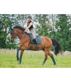 SHOWMASTER Tapis de selle Brillant vert tropical