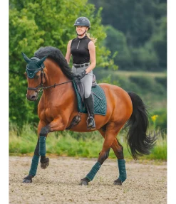 SHOWMASTER Tapis de selle Brillant vert tropical